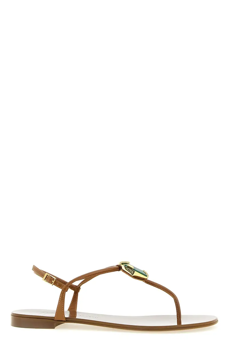 Sandalo 'Ganass' Marrone