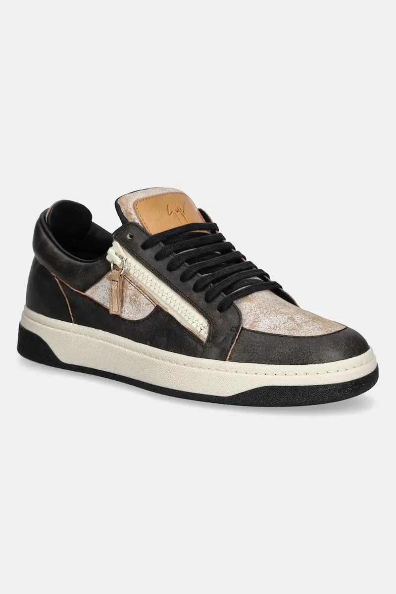 sneakers GZ colore marrone RM50004.003 Nero