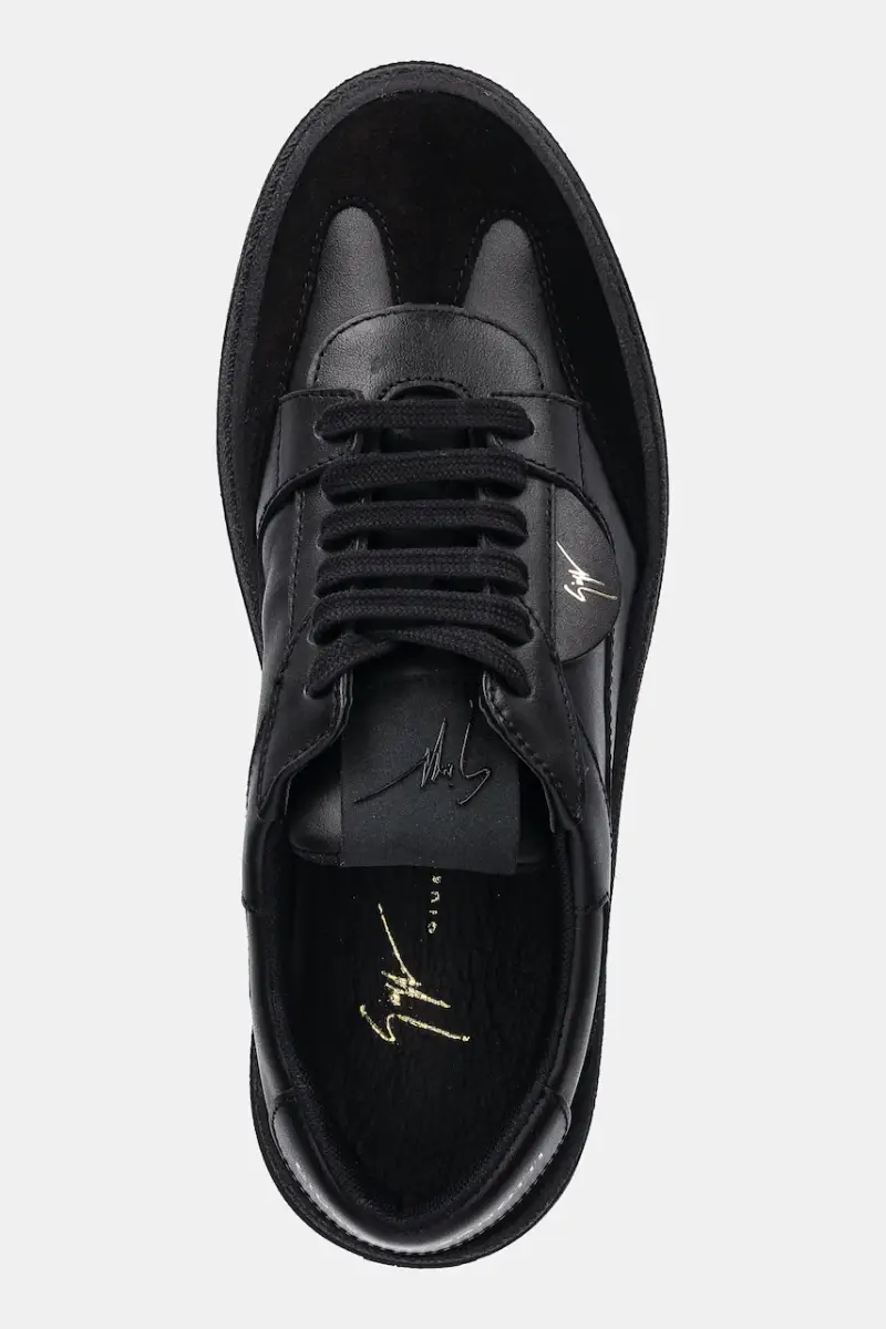 sneakers in pelle GZ/94 donna colore nero RW50004.002 miniatura 4