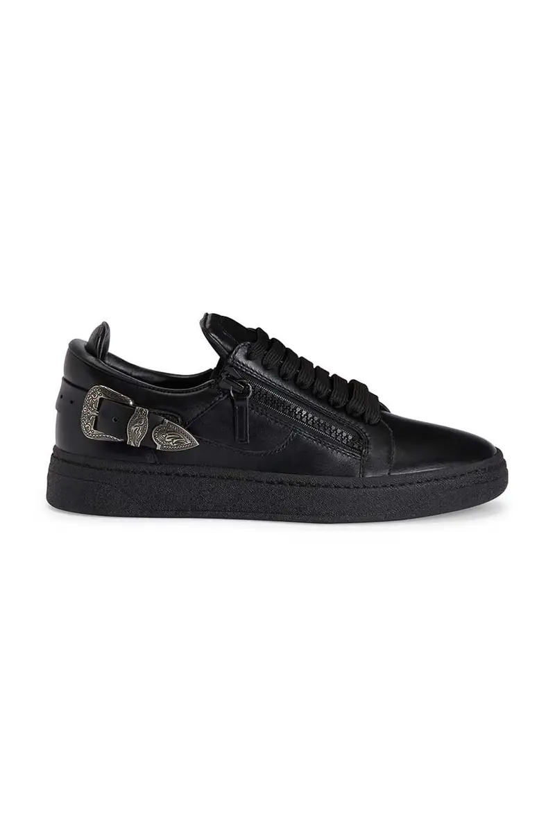 sneakers in pelle GZ colore nero RU40023.001