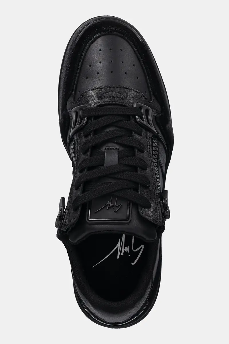 sneakers in pelle GZ/Ghost uomo colore nero RU50014.003 miniatura 4