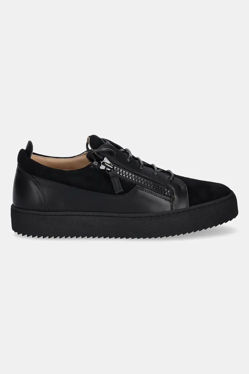 sneakers in pelle Maylondon uomo colore nero RU40037.001 miniatura 2