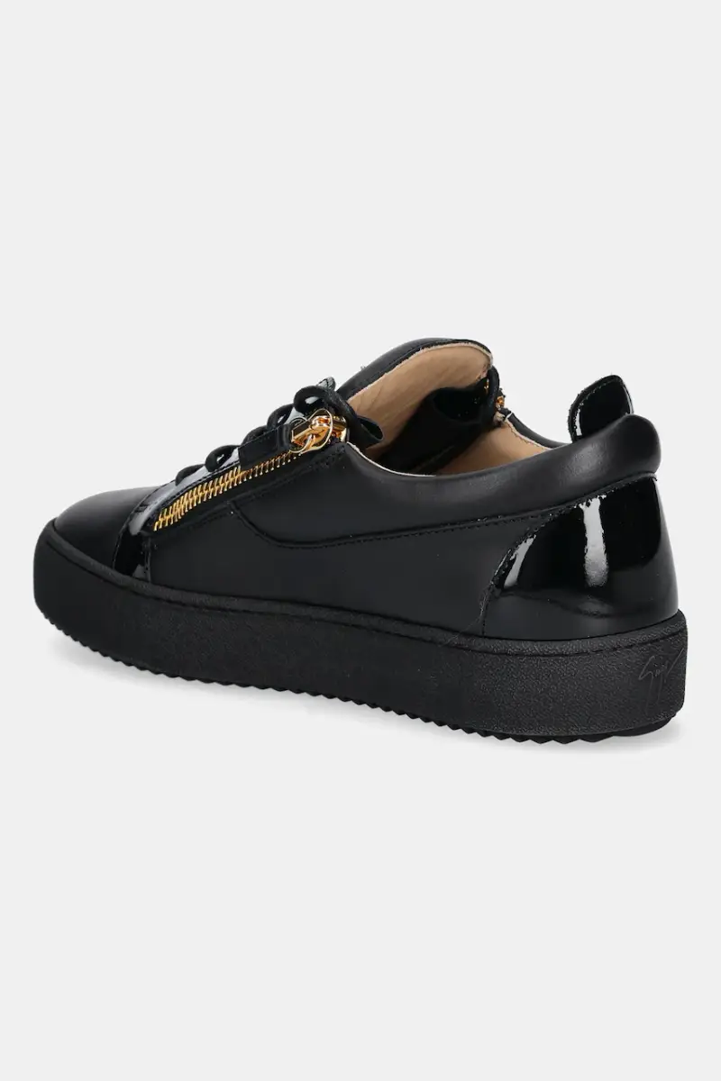 sneakers in pelle Maylondon uomo colore nero RU50000.003 miniatura 3