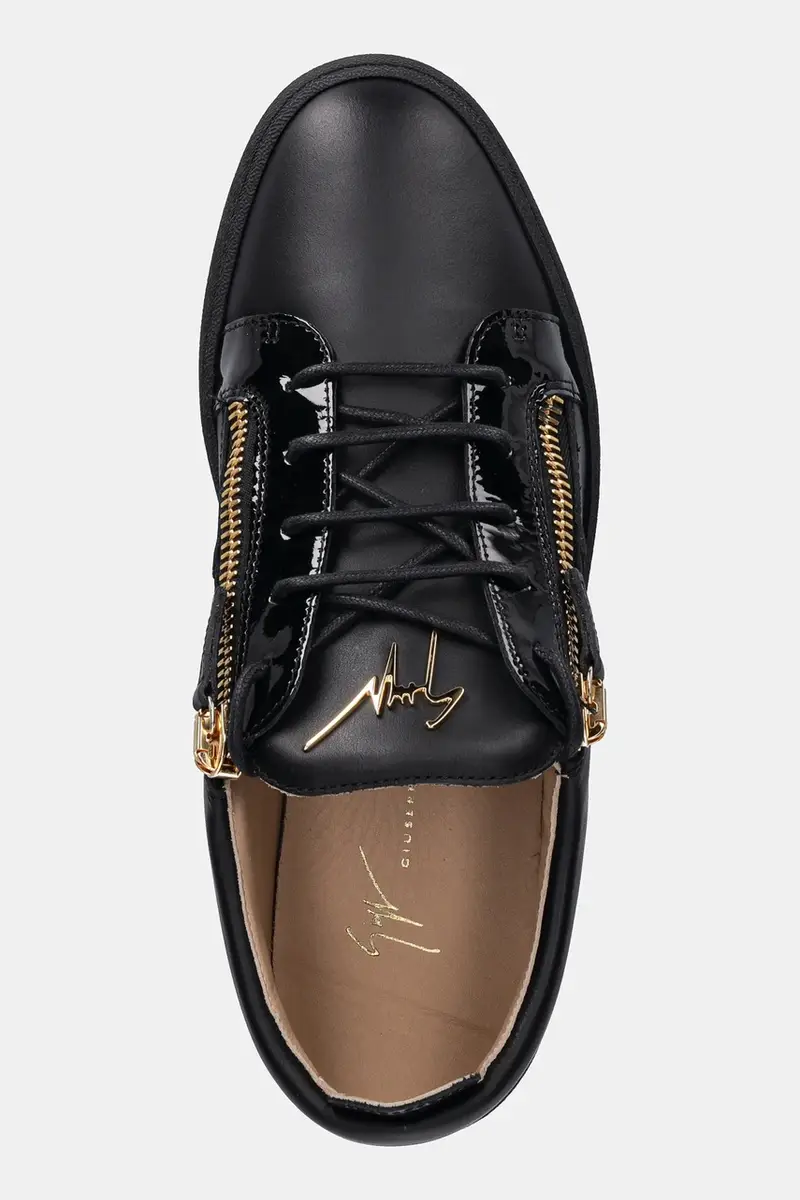 sneakers in pelle Maylondon uomo colore nero RU50000.003 miniatura 4