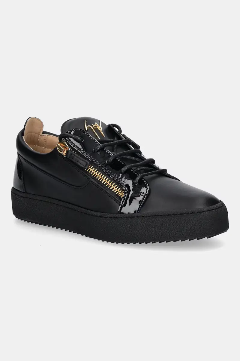 sneakers in pelle Maylondon uomo colore nero RU50000.003