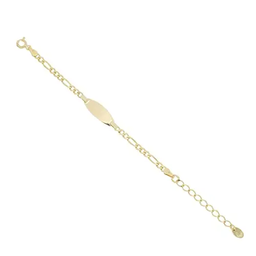 Giuzi Bracciale per Neonati o Ragazzi con Targhetta Personalizzabile in Argento 925 miniatura 3