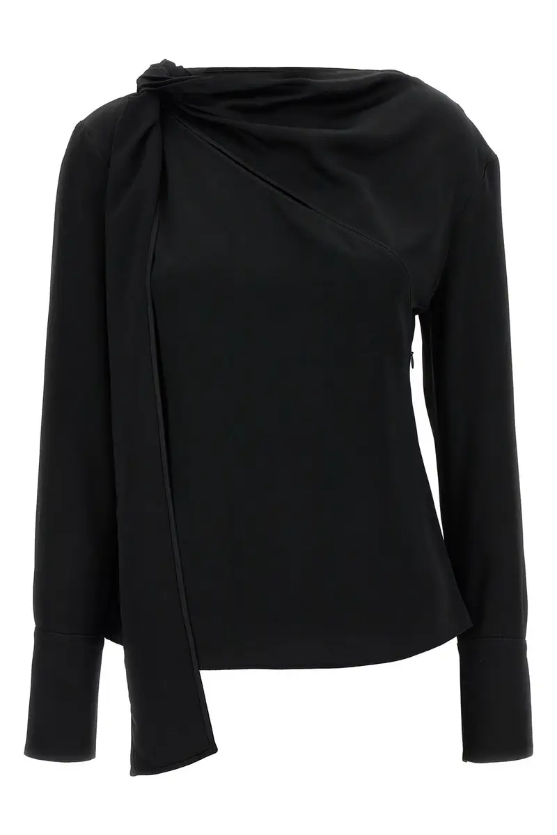 Blusa Viscosa Nero