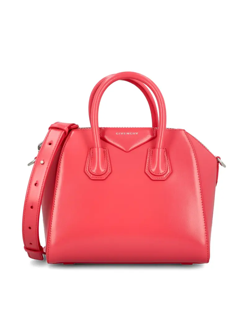 Borsa Antigona Mini In Pelle FUCHSIA