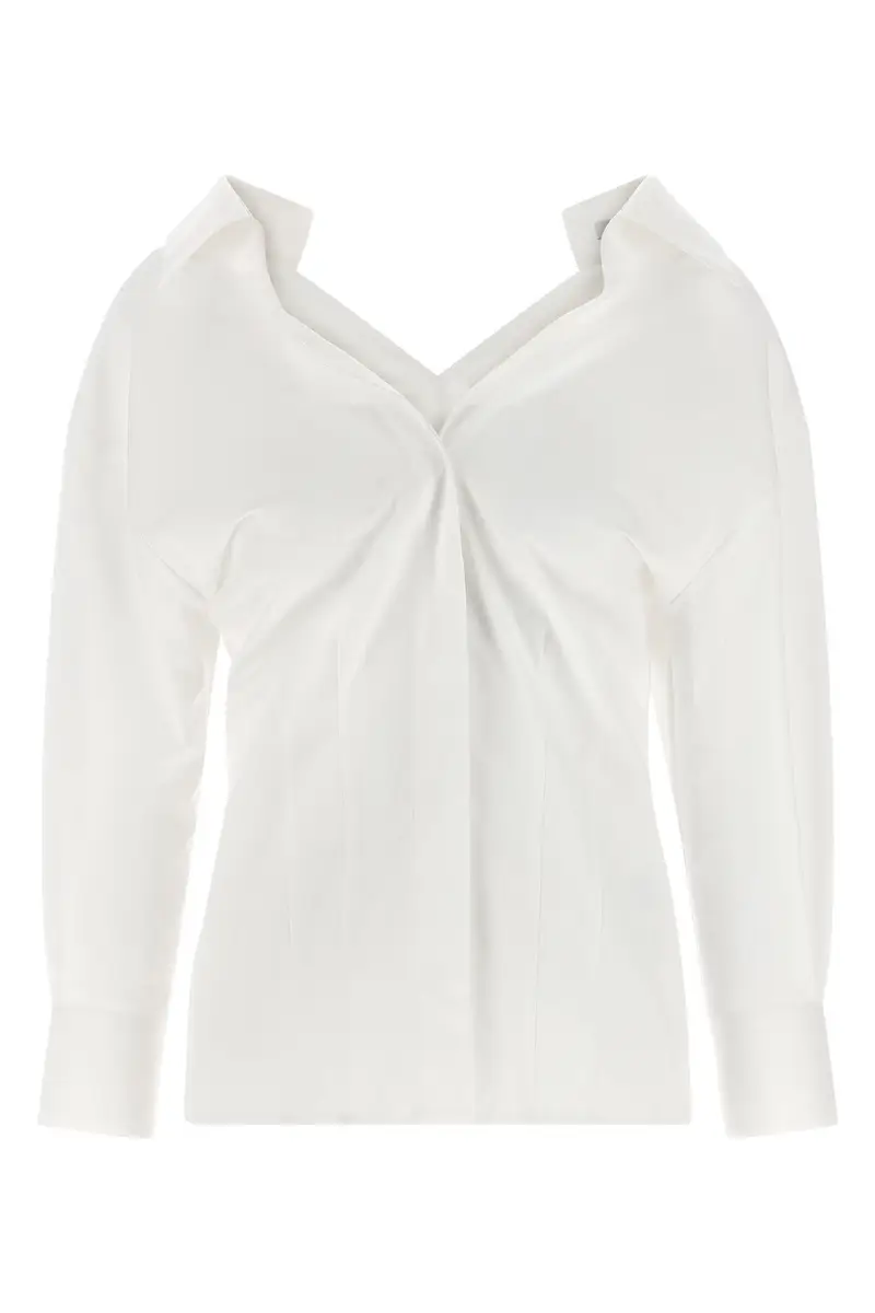 Camicia Cut-Out Bianco