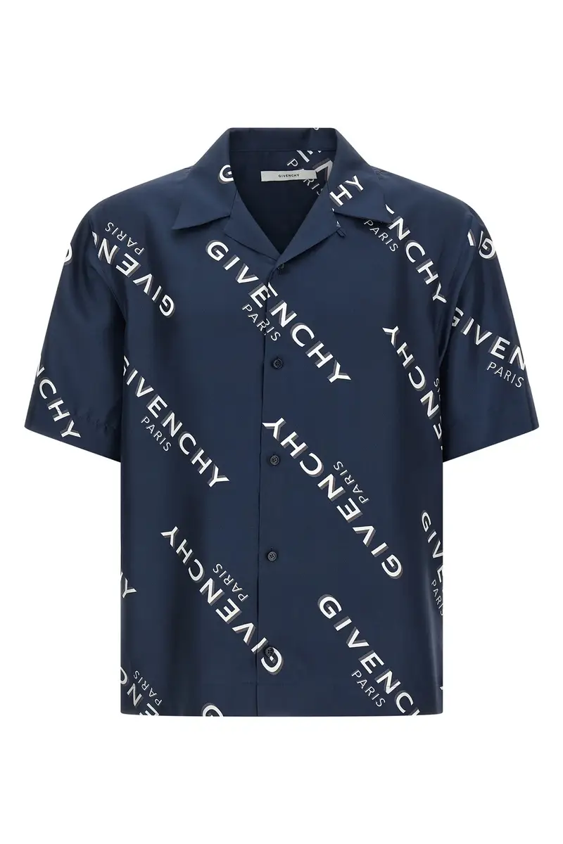 Camicia 'Givenchy Shadow' Blu