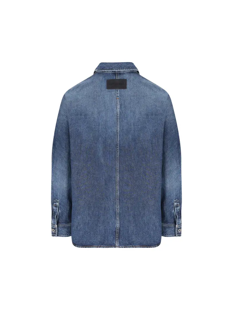 Camicia In Cotone BLU miniatura 2