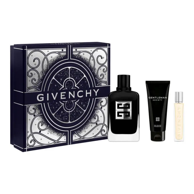 Cofanetto Gentleman Society Eau De Parfum 100ml Con Gel Doccia 75ml E Spray da viaggio 12,5ml