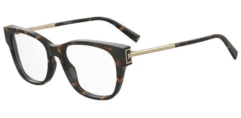 Givenchy Donna GV 0146 086 Montature da vista Acetato Havana  Cat Eye