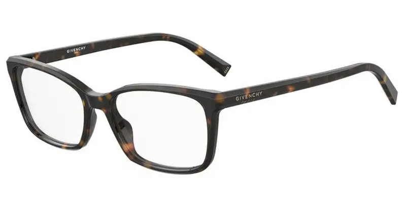 Givenchy Donna GV 0152 086 Montature da vista Acetato Havana  Squadrata