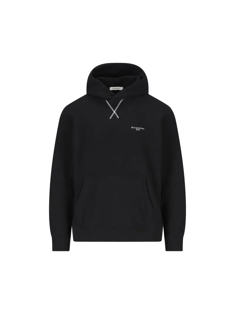 Felpa Couture Seam NERO