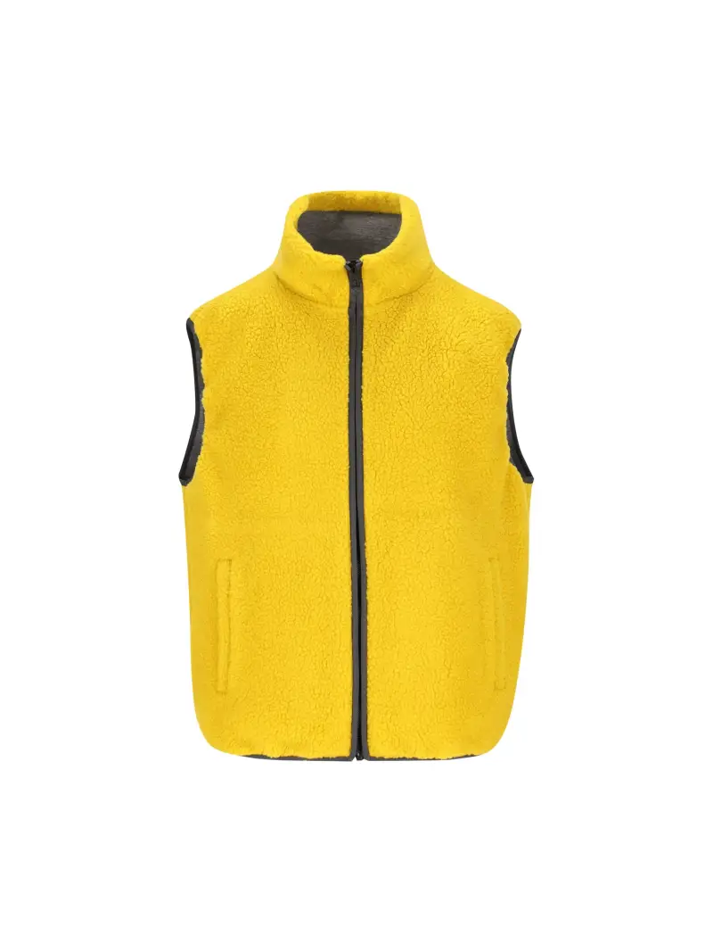 Gilet In Lana GIALLO