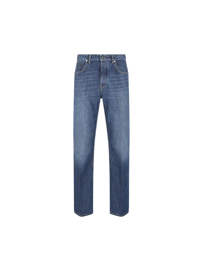 Jeans In Cotone BLU