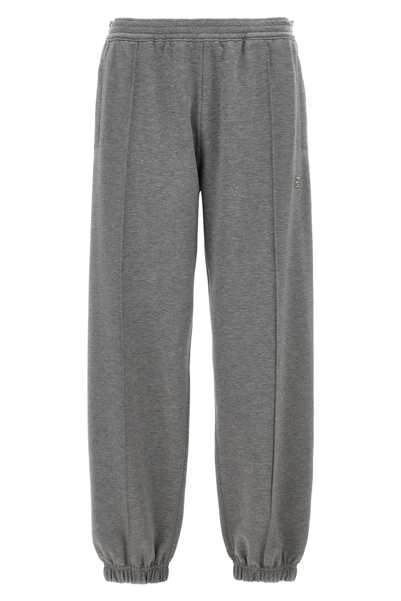 Jogging Logo Metallico Grigio