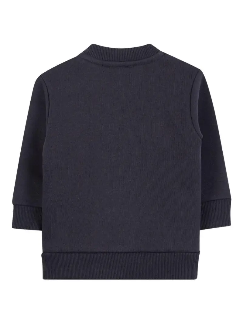 Felpa con Logo Frontale Marine miniatura 2