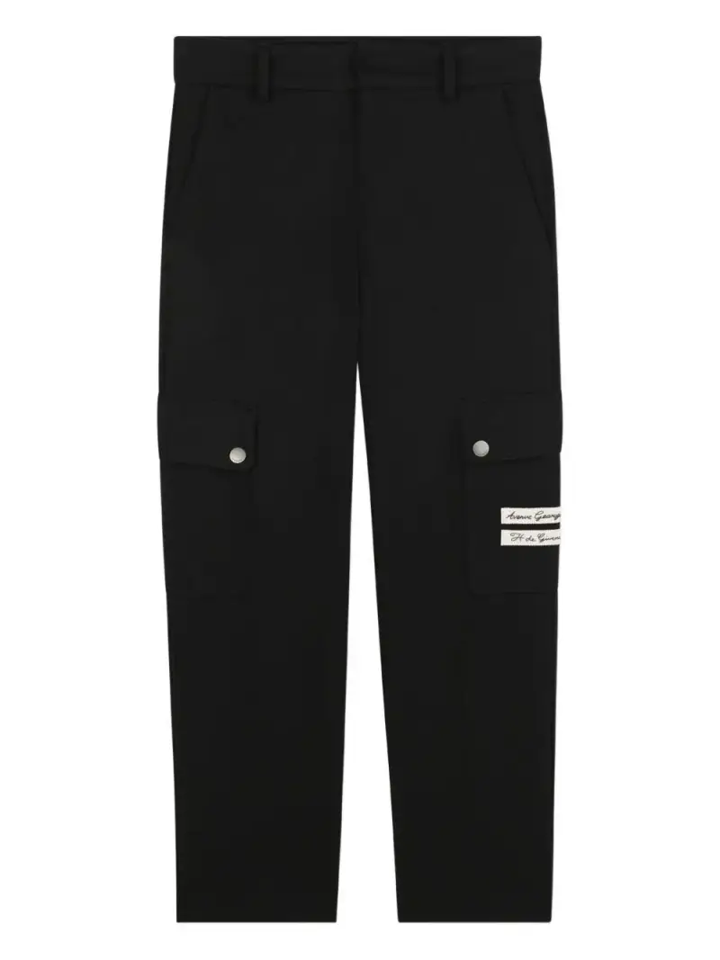 GIVENCHY KIDS Pantaloni cargo Nero 4015193