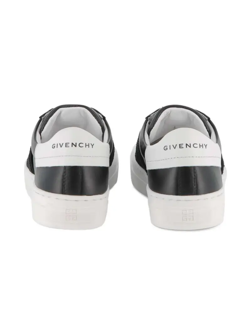 Sneakers Senza Lacci con Inserti a Contrasto Nero miniatura 3