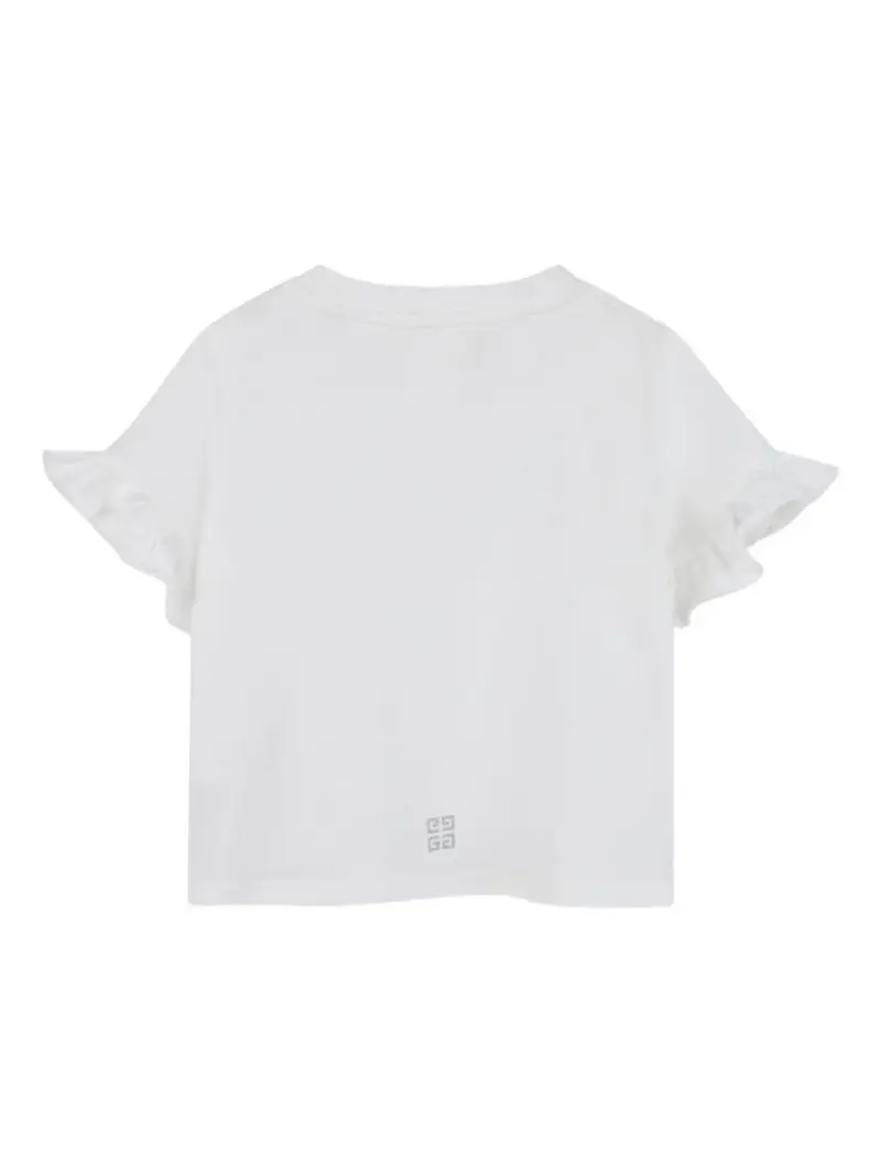 GIVENCHY KIDS T-shirt Bianco 3872426 miniatura 2