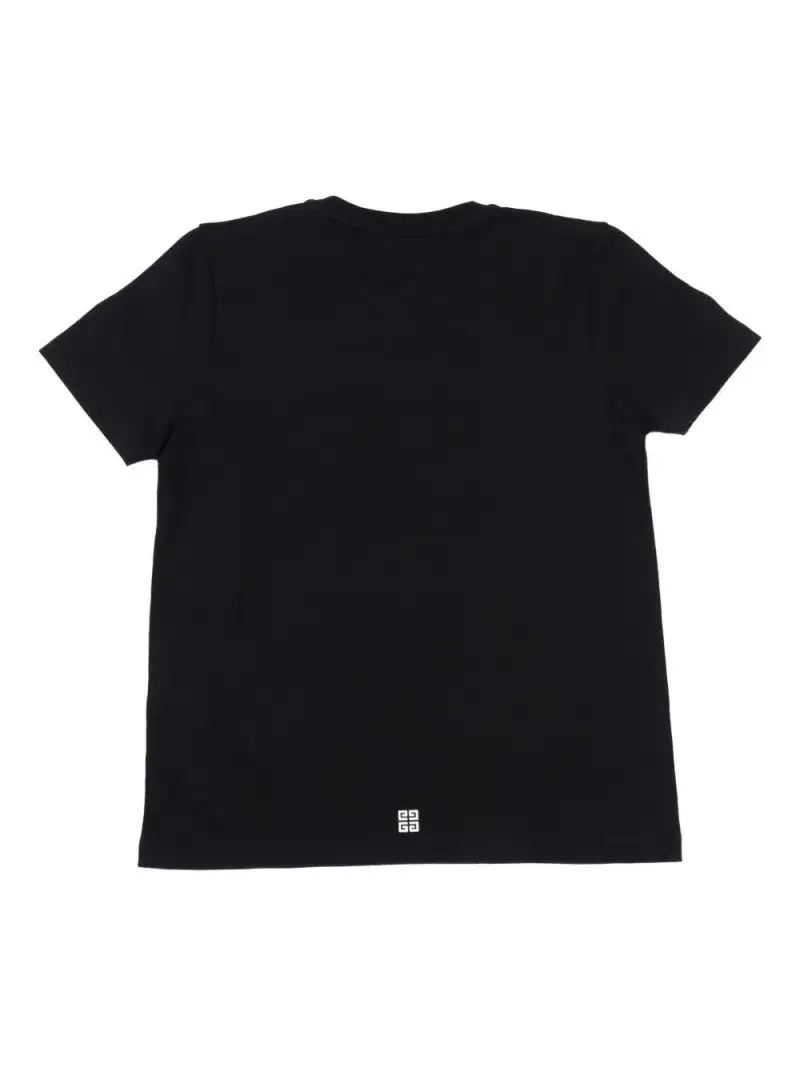 GIVENCHY KIDS T-shirt Nero 4215006 miniatura 2