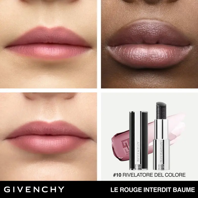 Labbra Le Rouge Interdit Baume 10 - Rossetti, Balsamo labbra miniatura 4