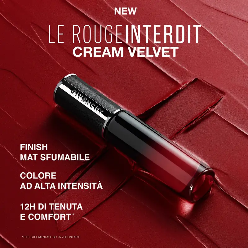 Labbra Le Rouge Interdit Cream Velvet 15 Nude Ambré - Rossetti 15 Nude Ambré miniatura 3