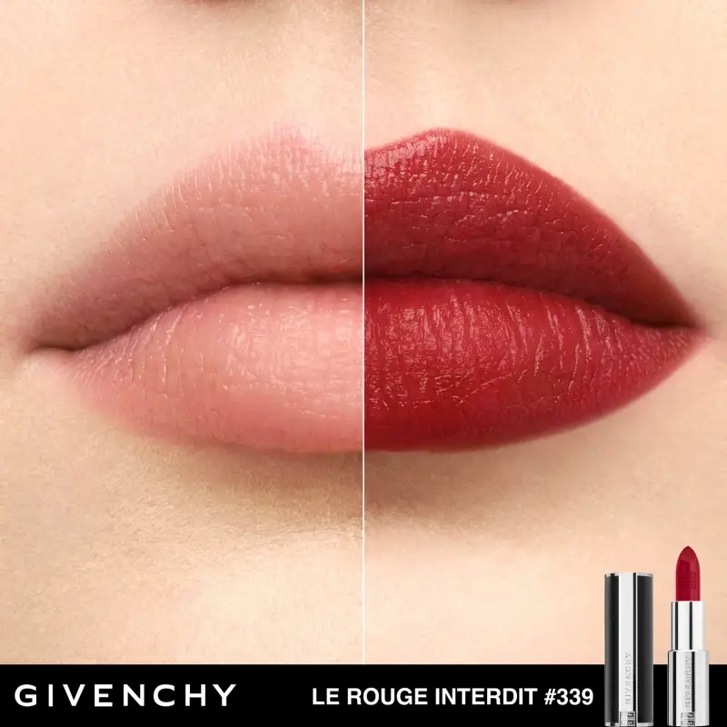 Labbra Le Rouge Interdit Intense Silk 339 GRENAT CENDRÉ - Rossetti 339 GRENAT CENDRÉ miniatura 3