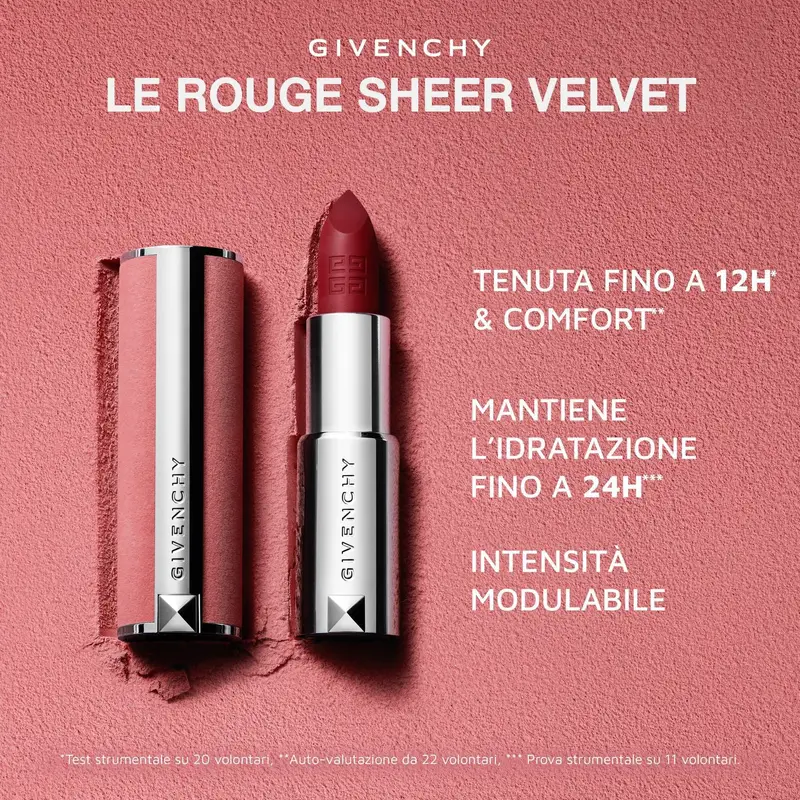 Labbra Le Rouge Sheer Velvet 16 Nude Boisé - Rossetti 16 Nude Boisé miniatura 2