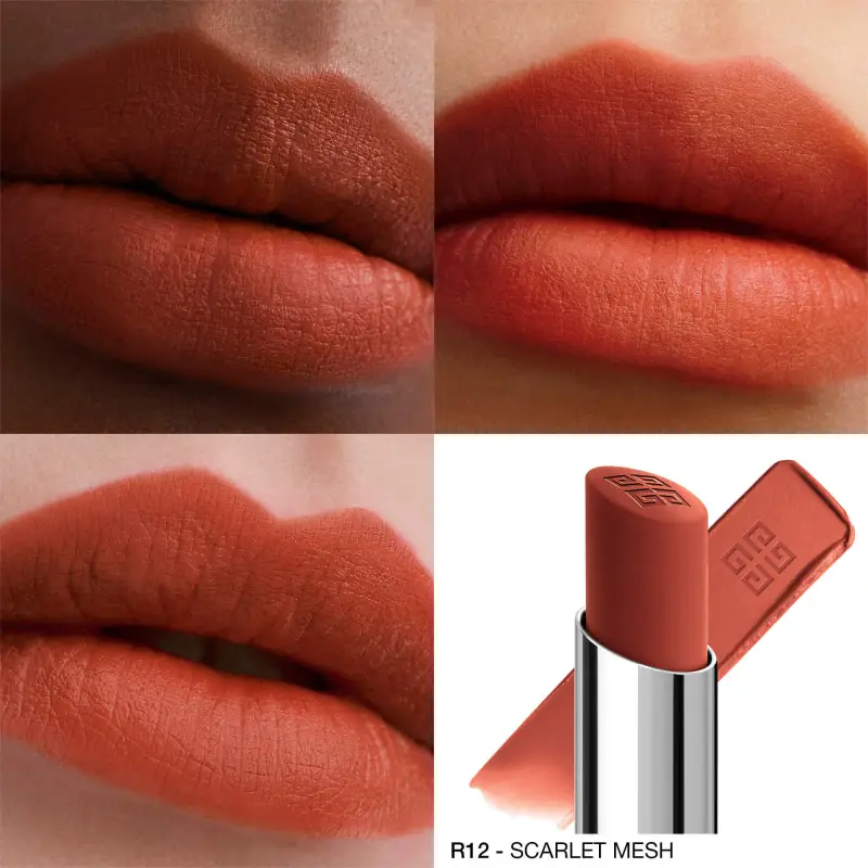 Labbra Le Rouge Velvet Matte R12 SCARLET MESH - Rossetti miniatura 2