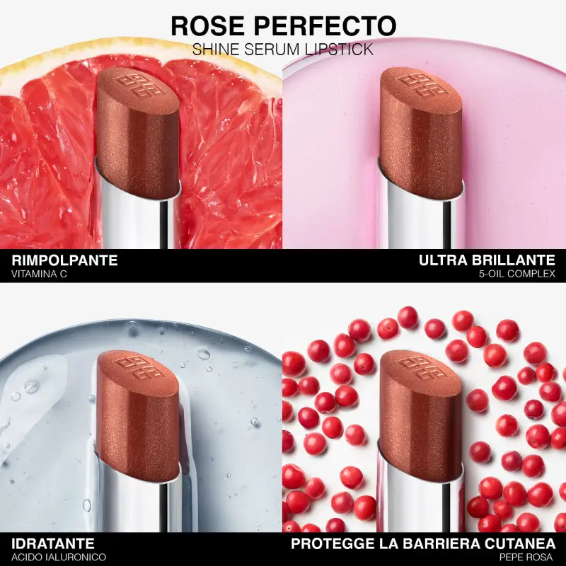 Labbra Rose Perfecto Shine Serum 119 - Rossetti miniatura 4