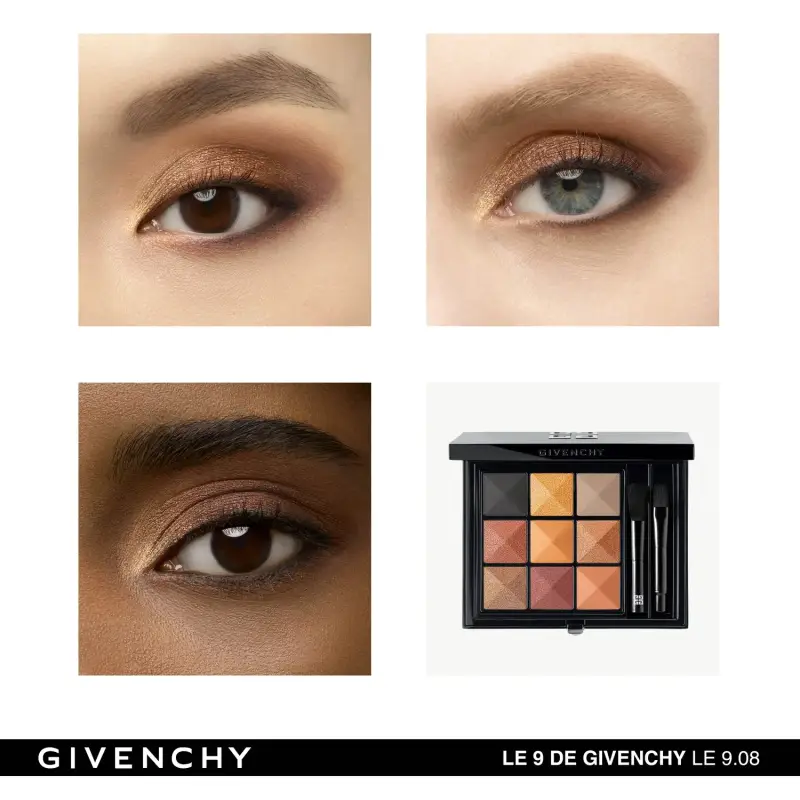 Occhi Le 9 de Givenchy Le 9.08 - Ombretti, Palette miniatura 2