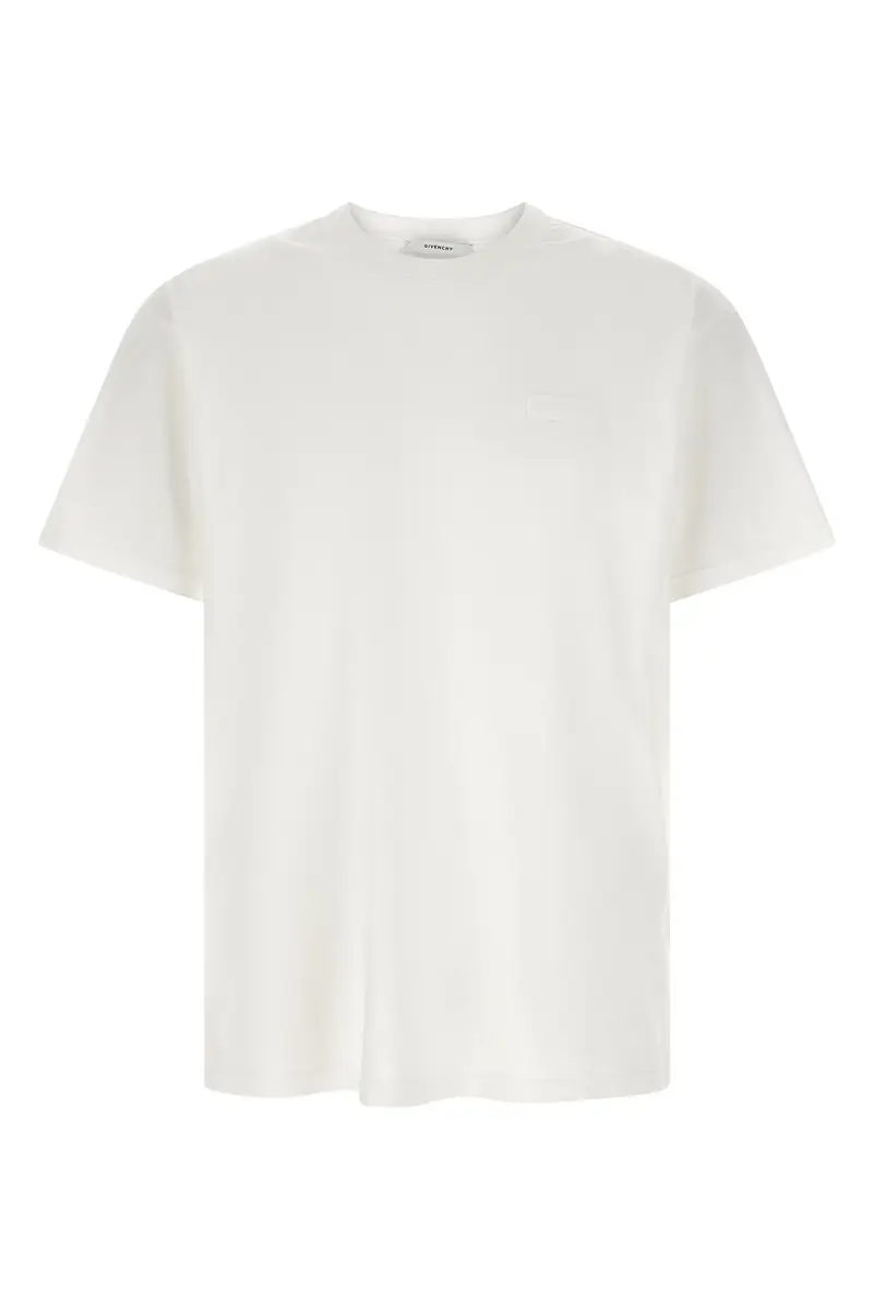 T-Shirt Givenchy Paris Gros-Grain Bianco