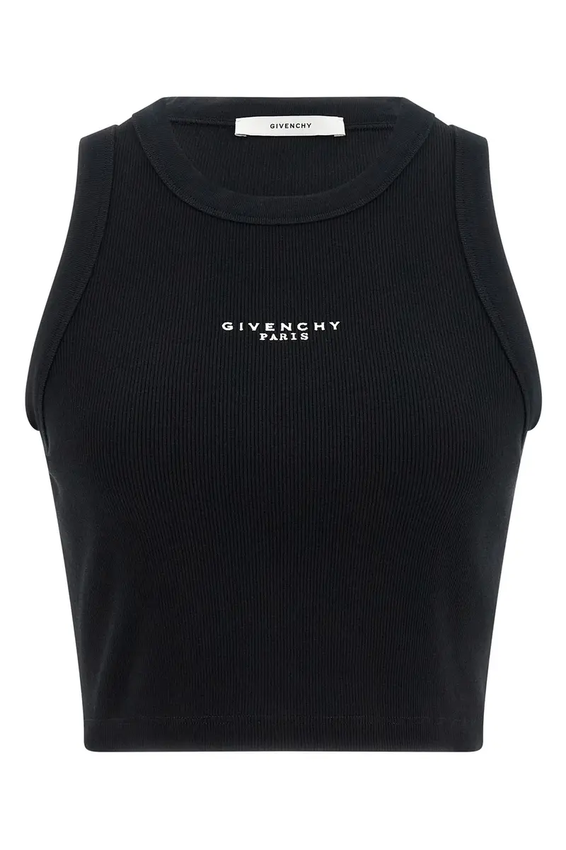 Top Stampa Givenchy Paris Nero