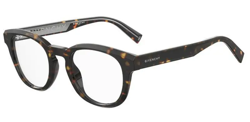 Givenchy Unisex GV 0156 086 Montature da vista Acetato Havana  Rotonda