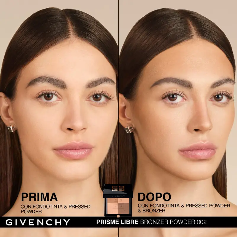 Viso Prisme Libre Bronzing Powder H002 - Terra viso miniatura 2