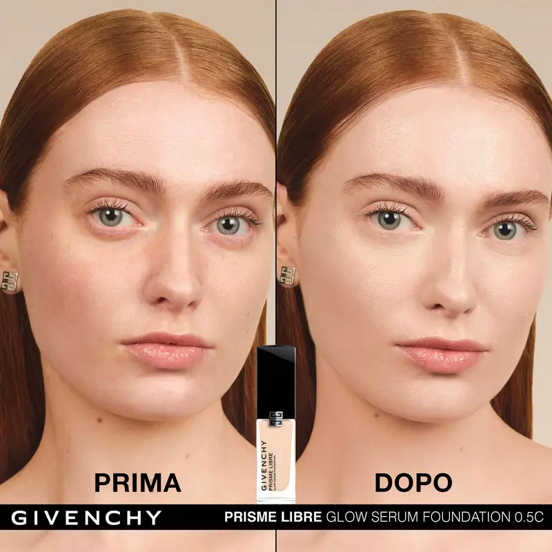 Viso PRISME LIBRE Glow Serum Foundation 0.5C - Fondotinta miniatura 2