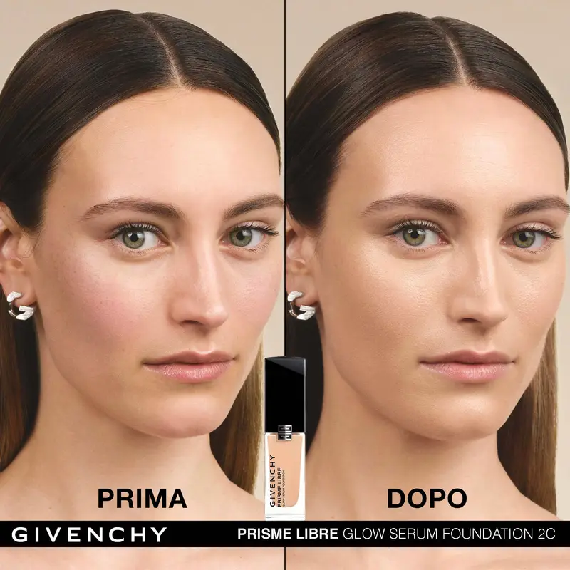 Viso PRISME LIBRE Glow Serum Foundation 2C - Fondotinta miniatura 2