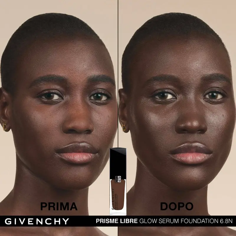 Viso PRISME LIBRE Glow Serum Foundation 6.8N - Fondotinta miniatura 2