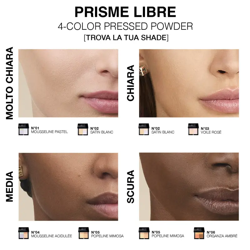 Viso Prisme Libre Pressed Powder H01 - Cipria miniatura 4
