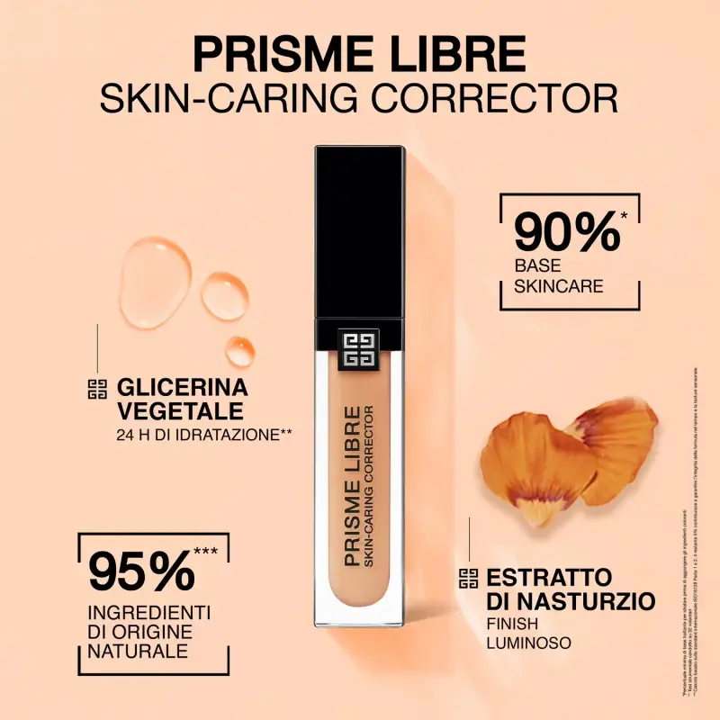 Viso Prisme Libre Skin-Caring Corrector Pesca - Correttori miniatura 2