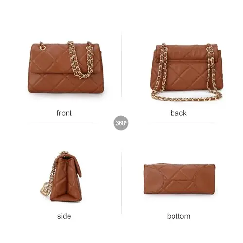 Gladdon Borsa a tracolla Donna Marrone 2726439 miniatura 3