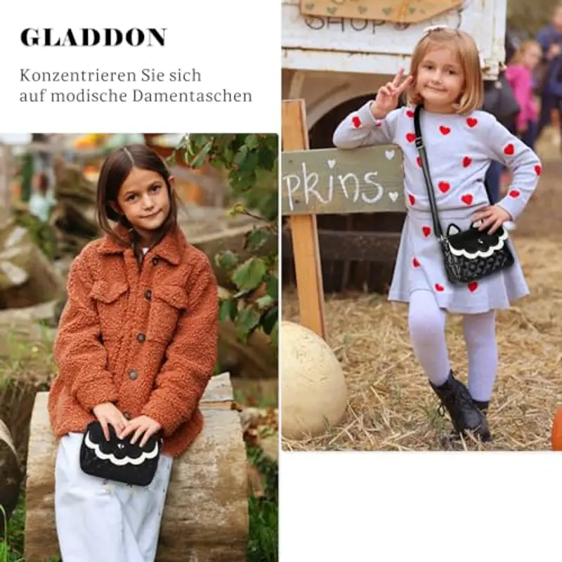 Gladdon Borsa a tracolla Nero 1907851 miniatura 2