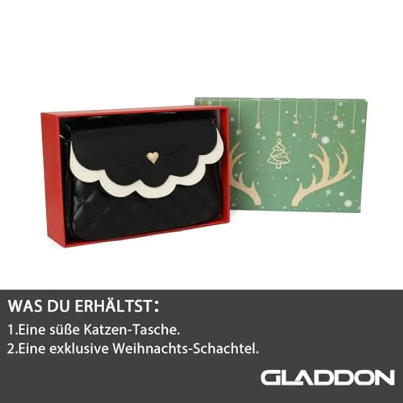 Gladdon Borsa a tracolla Nero 1907851 miniatura 3