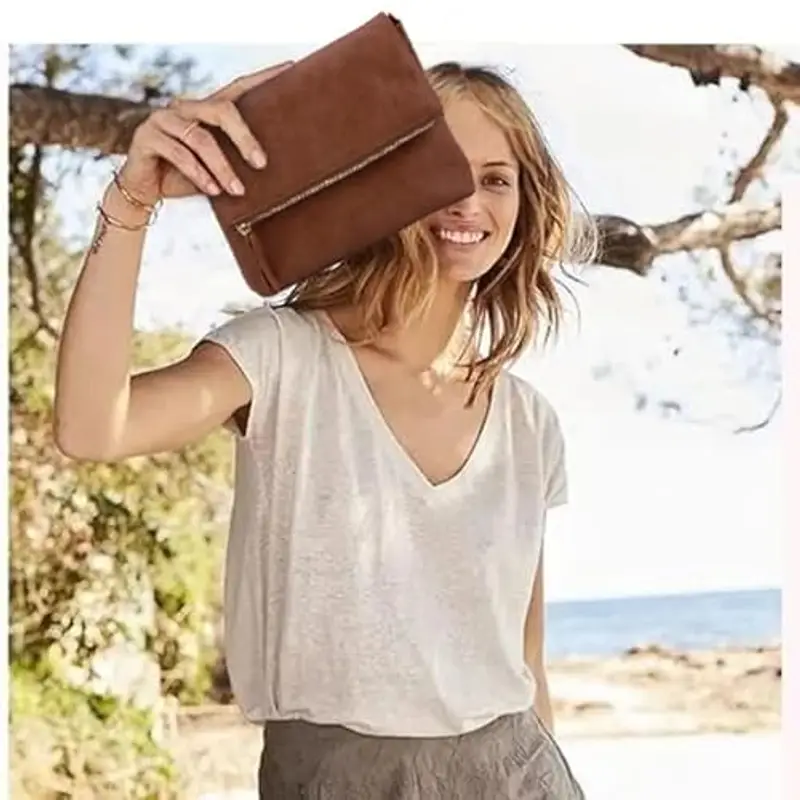 Gladdon borsa tracolla donna, borse donna con 3 scomparti, cartella con multitasche per contenere ciò di cui una donna miniatura 3