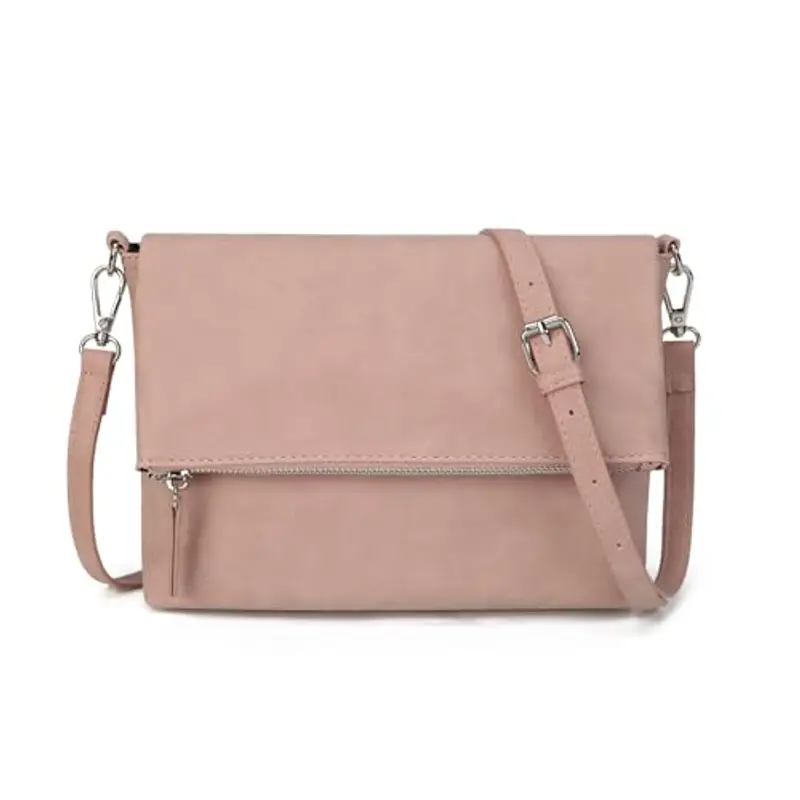 Gladdon borsa tracolla donna, borse donna con 3 scomparti, cartella con multitasche per contenere ciò di cui una donna ha bisogno, morbida e facile da usare