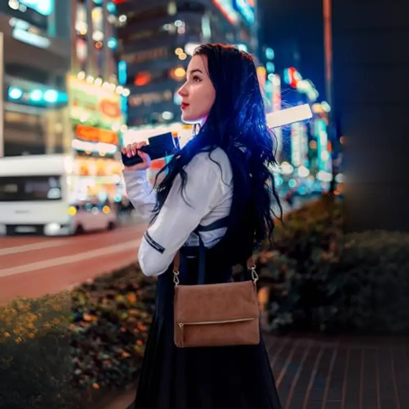 Gladdon borsa tracolla donna, borse donna con 3 scomparti, cartella con multitasche per contenere ciò di cui una donna ha bisogno, morbida e facile da usare miniatura 3