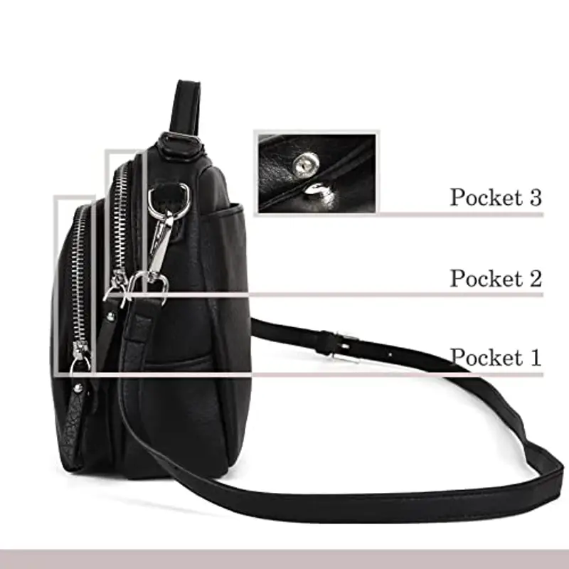 Gladdon Borsa a tracolla Donna 1604183 miniatura 3